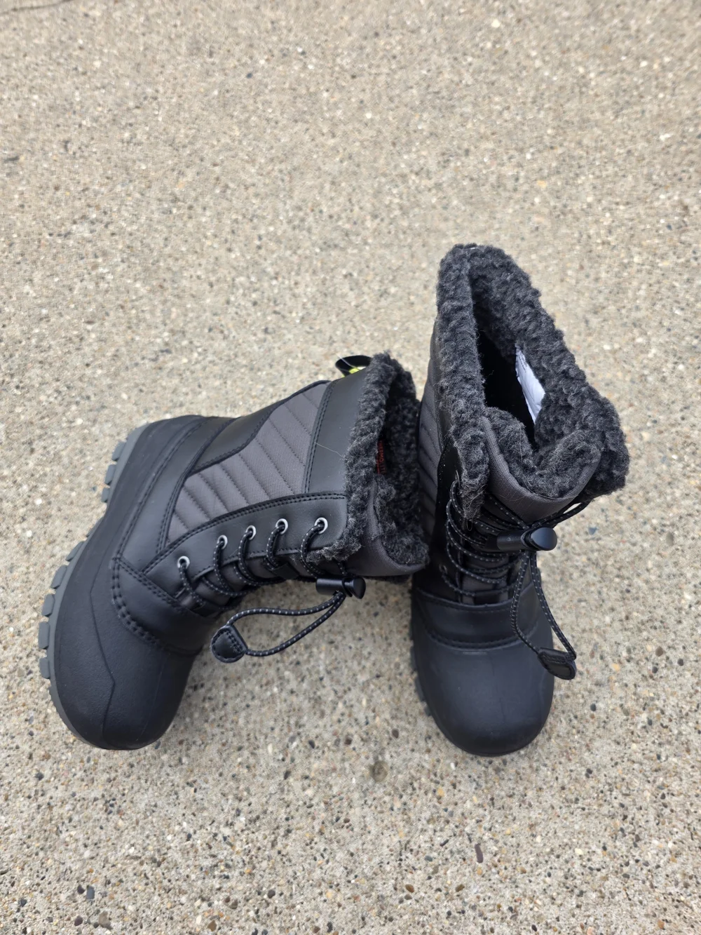 All In Motion Fleece-Lined Waterprood Winter Boots Boys 13